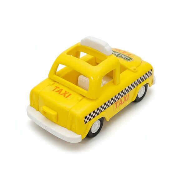 Vintage Playskool Sesame Street Taxi Toy -- ITEM #3359 - Picture 8 of 8